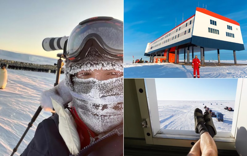 Viața la -30 de grade Celsius, în Antarctica: „Un imens loc de joacă”
