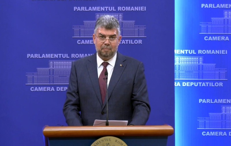 PSD a depus moțiunea de cenzură. Marcel Ciolacu: “Cel mai dezastruos Guvern din ultimii 30 de ani”