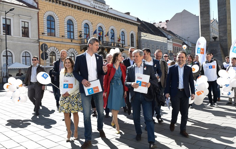 Alianţa 2020 USR-PLUS anunţă primul miting pentru europarlamentare. Va avea loc pe 5 mai, la Cluj-Napoca