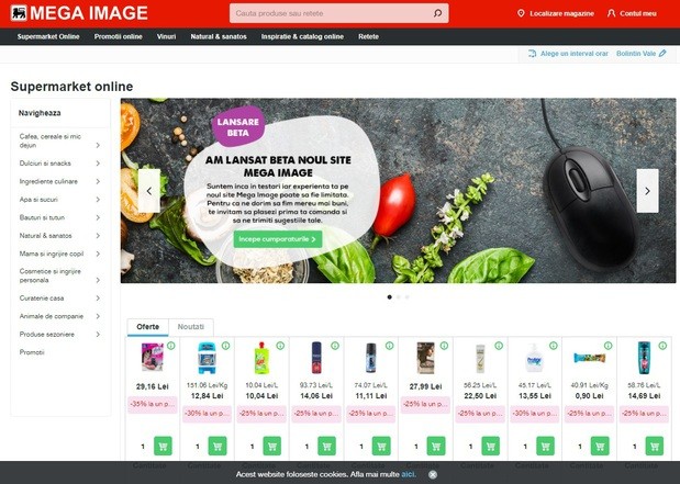 Care este cel mai nou serviciu lansat de Mega Image.