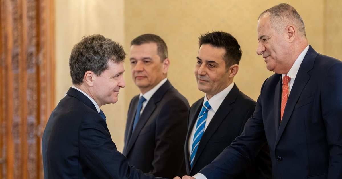 Nicușor Dan și delegația PSD - Neacșu - Mandat și Grindeanu FOTO Presidency
