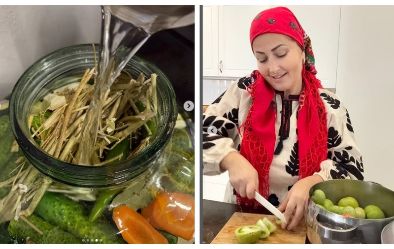 Rețeta de murături asortate recomandată de Gabriela Cristea. Cu ce se laudă vedeta. „Să aveți belșug cu carul”