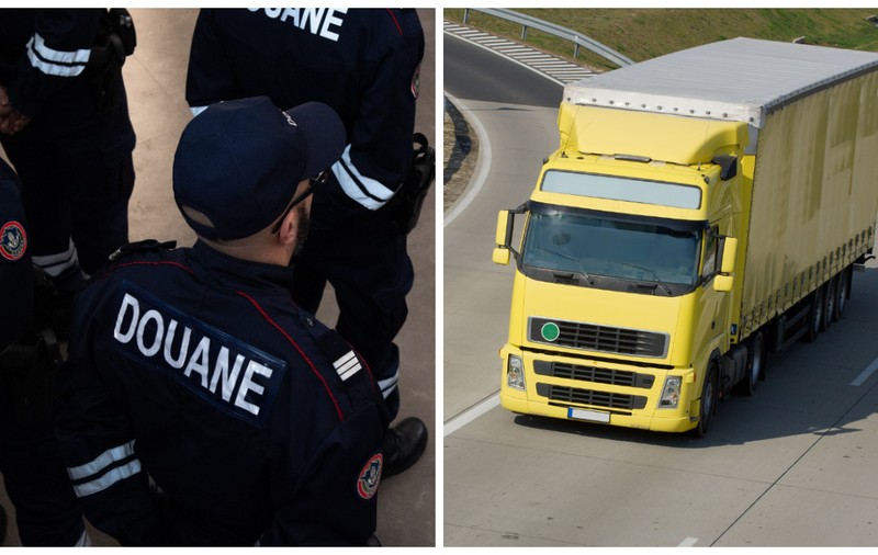 Un TIR cu peste 800 de kilograme de cocaină a fost depistat de vameși, în Franța. Ce valoare avea „prada”