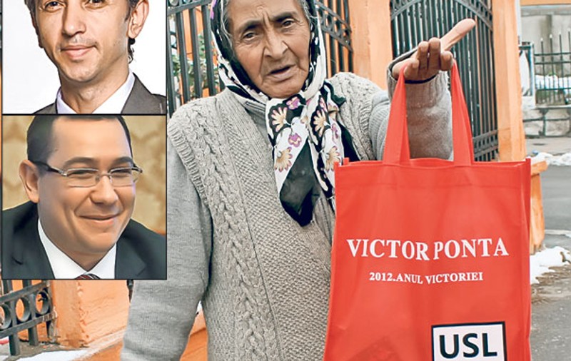 Alegeri parlamentare 2012 | Rromii, decisivi în războiul Ponta-Diaconescu | Preşedinţii de partid au împărţit şi au promis cât au putut rromilor din Târgu-Jiu