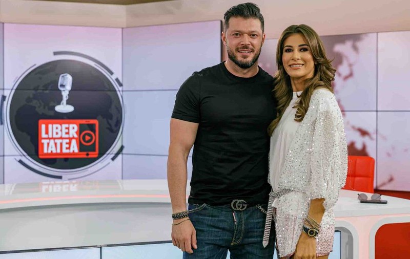 Cristina Dorobanțu și Victor Slav, la „Interviurile Libertatea”. Cei doi ne povestesc despre cel mai nou show pe care îl prezintă