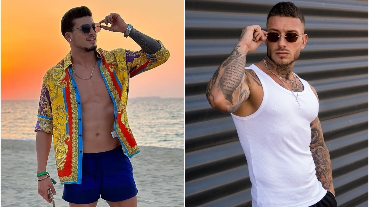 Alberto Grecu și Daniel Chiorean, ispite masculine la Insula Iubirii 2026, emisiune difuzată de Antena 1 | Foto: Instagram