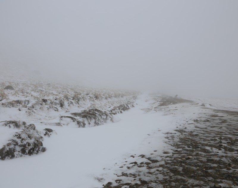 FOTO/VIDEO În miez de primăvară, ninge ca în povești în Bucegi!
