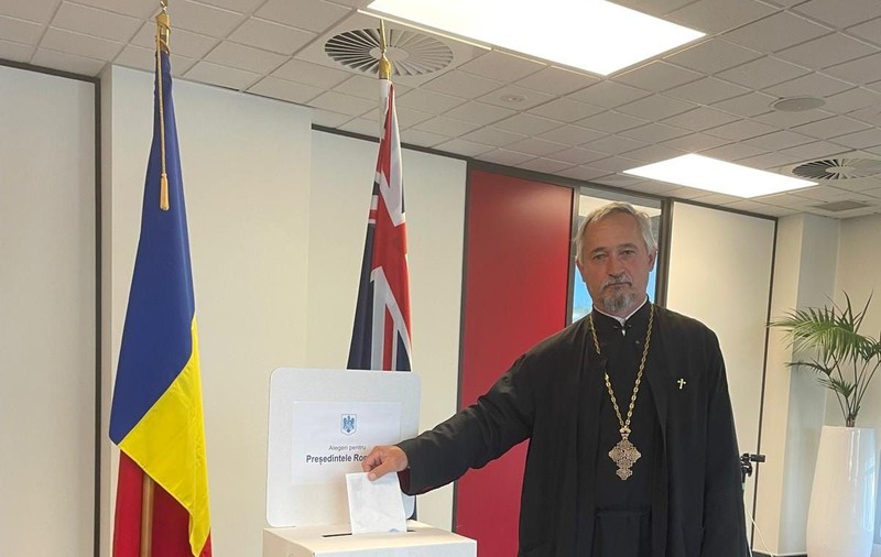 Primul român care a votat la alegerile prezidențiale din 2024 e preot în Noua Zeelandă