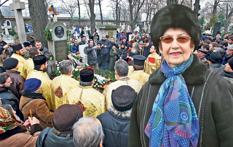O pensionară povesteşte: "De 61 de ani vin la mormântul lui Eminescu"