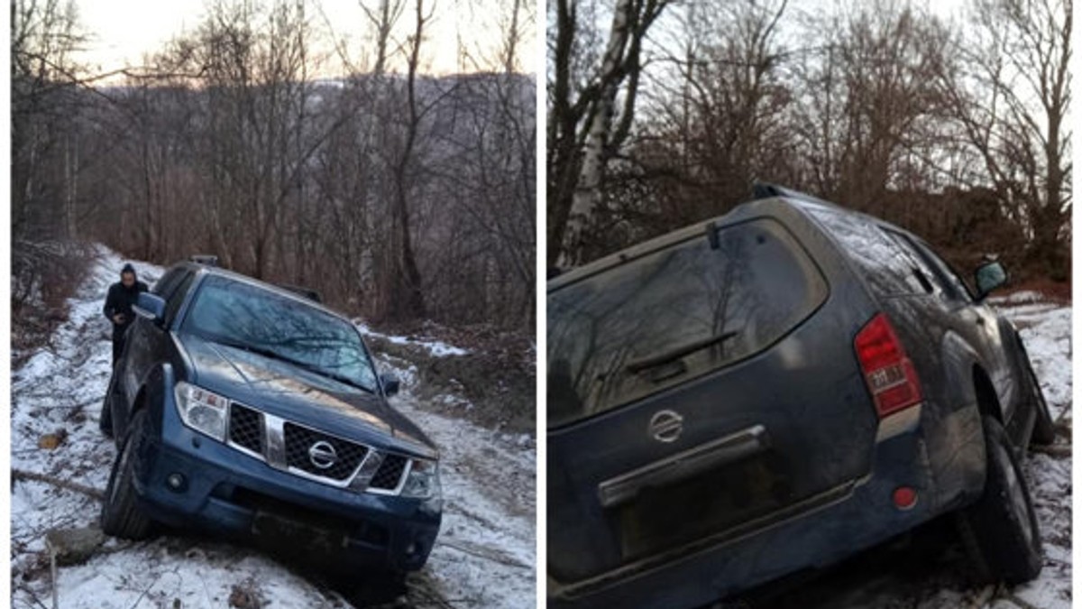 Un șofer de SUV a rămas blocat în Hunedora, după ce a ales pe GPS „drumul cel mai scurt”