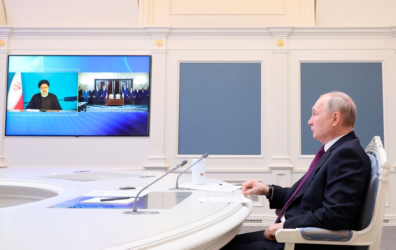 Rusia și Iran, acord pentru construirea unei linii de tren prin coridorul de transport care rivalizează cu Canalul Suez