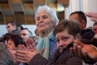 Ecaterina Petre spune că localnicii sunt supărați pe patronul brutăriei, nu pe imigranți.