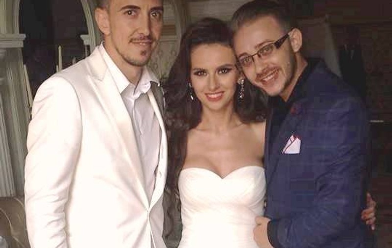 Nuntă mare în Liga I! Un vicecampion s-a însurat cu o super-prezentatoare TV / FOTO
