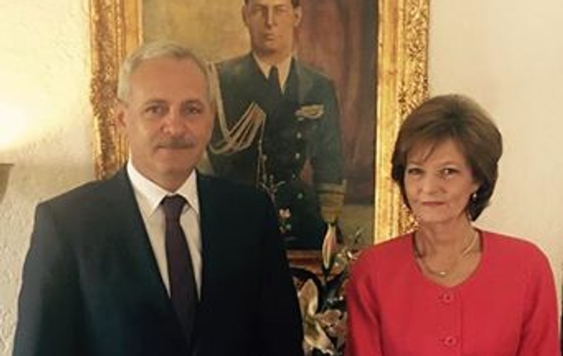 Liviu Dragnea s-a întâlnit cu Principesa Margareta. Vești despre starea Regelui Mihai