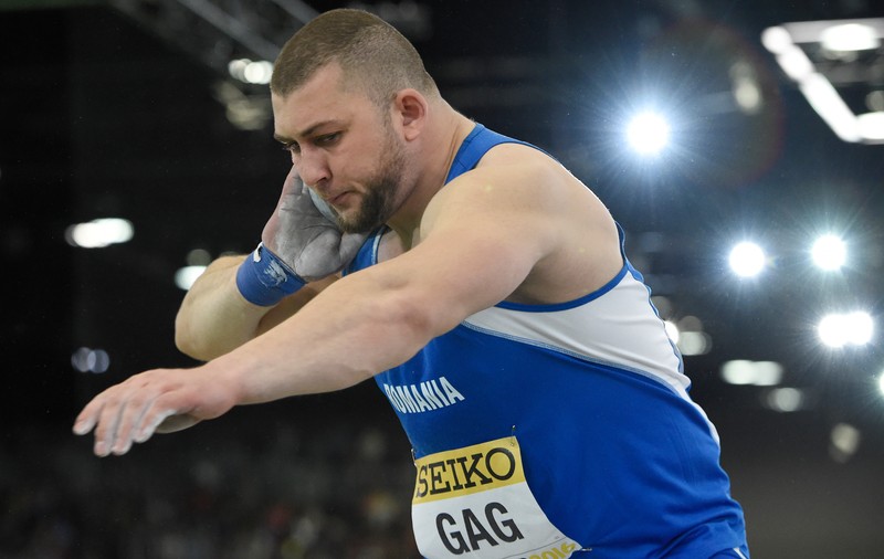 Atletul român Andrei Gag s-a clasat pe locul patru la aruncarea greutăţii, în concursul de la Zenica