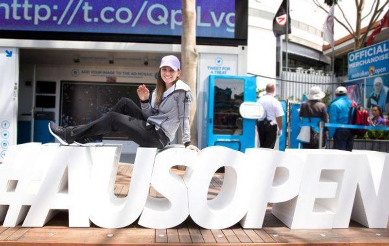 Simona Halep a pus stăpânire pe Australian Open