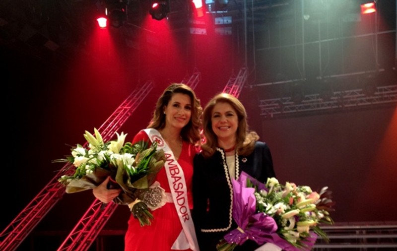 Iuliana Tudor a fost numită Ambasador al Crucii Roşii Române