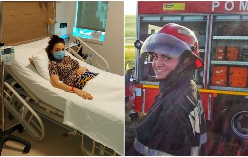 Mihaela, salvatoare ISU, are nevoie de ajutor ca să fie salvată. Are 26 de ani și e mama unui băiețel de 2 ani