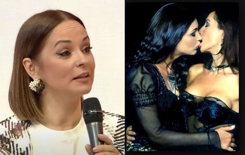Imaginea cu Mihaela Rădulescu și Daniela Nane sărutându-se. Andreea Marin trebuia să fie în locul actriței, dar a refuzat: „Sunt un om cu un alt principiu de viață”