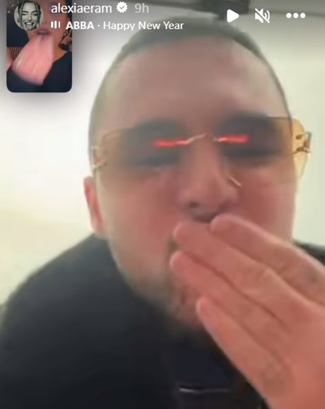 Alexia Eram și Mario Fresh nu au petrecut Revelionul împreună. Mesajul transmis de artist: „Oare ce o urma?”