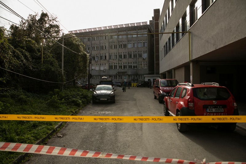 Intrarea în spital a fost interzisă