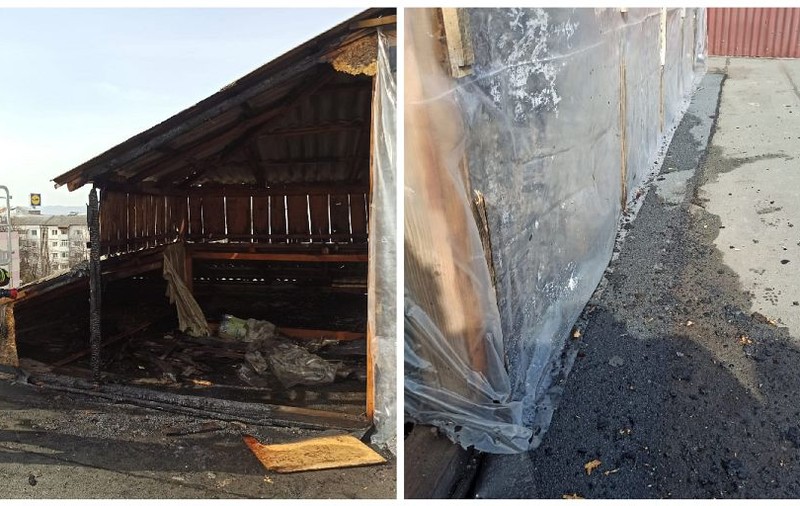 Incendiu la acoperișul unui bloc din Focșani. Pompierii au evacuat 15 persoane