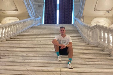 Mykhailo este din 24 ianuarie în România, la Iași