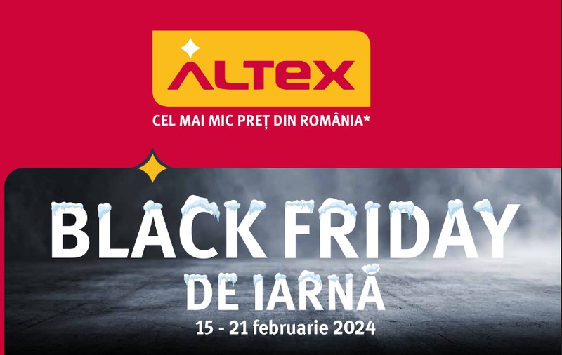 Altex dă startul campaniei Black Friday de iarnă