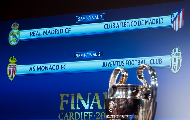 LIVETEXT. Tragerea la sorți a semifinalelor Ligii Campionilor: Real - Atletico, AS Monaco - Juventus Torino