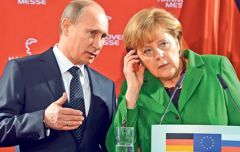 Am scăpat de RĂZBOI! Putin şi Merkel au bătut palma