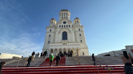 Catedrala Națională e deschisă spre vizitare până pe 8 ianuarie 2026. Foto: Andrei Crăițoiu