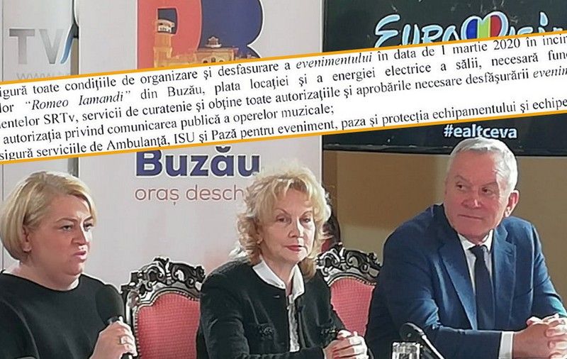Doina Gradea l-a pus pe primarul de Buzău să plătească ambulanțele, stewarzii, curentul și serviciile de curățenie pentru Eurovision! Cu ce se alege orașul?