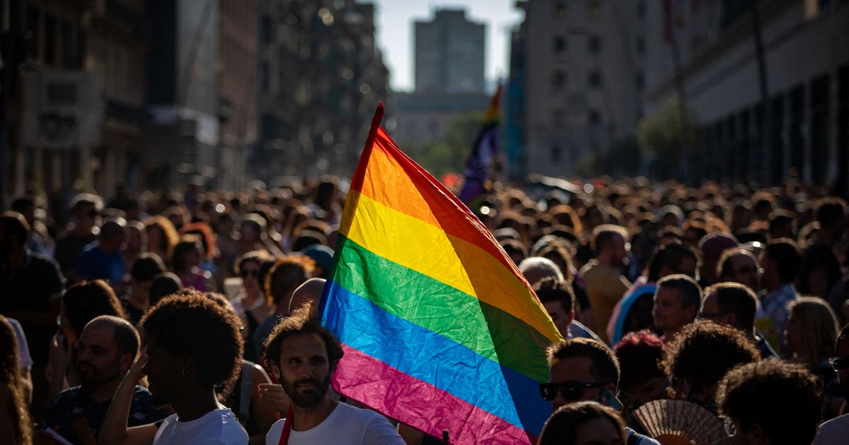 Manifestație pro-LGTBIQ+ la Barcelona, Spania Foto: Hepta