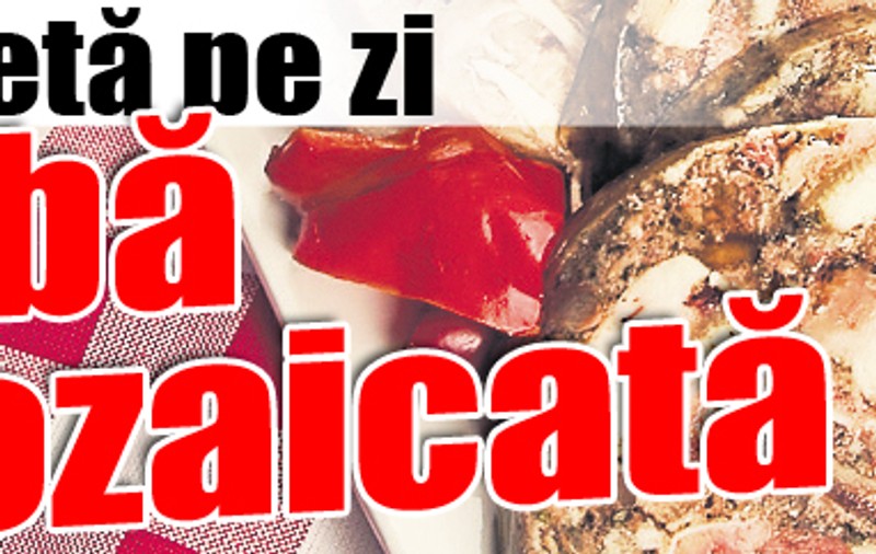 O reţetă pe zi | Tobă mozaicată