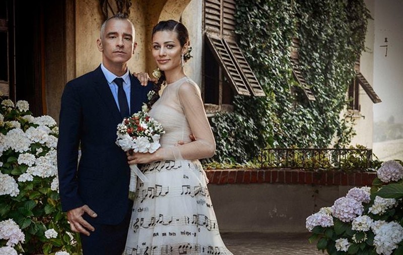 Eros Ramazzotti s-a căsătorit! Uite ce soţie frumoasă are!