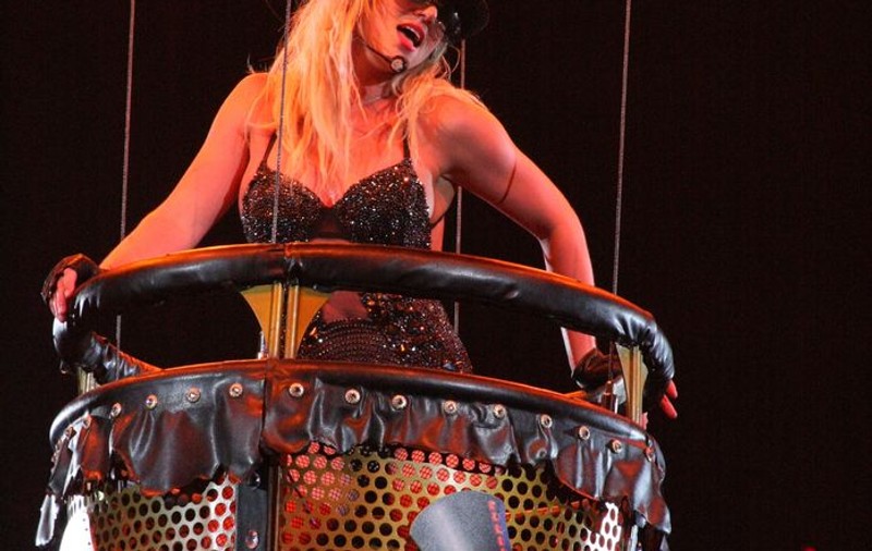 Britney întreabă într-un concert în Manchester: "Ce faci, Londra?'"