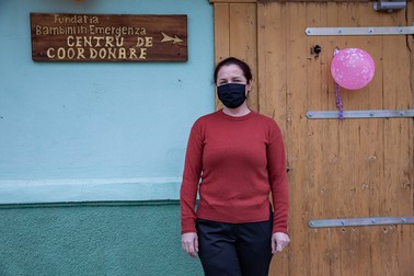 Tania Stănescu este coordonatoarea Centrului pilot „Andreea Amato” de la Singureni
