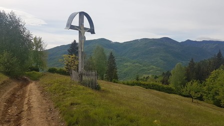 Drumul spre vârful Muncelu