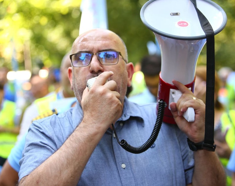 Sindicaliștii din Poliție și penitenciare, protest la Guvern și la sediile PSD și PNL. „Salariul este neatractiv, egal cu al unui muncitor necalificat”