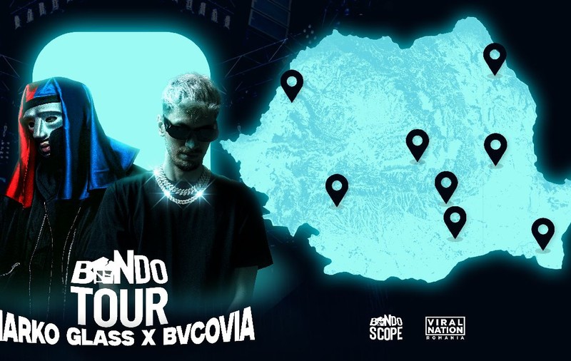 BVCOVIA și MARKO GLASS anunță BANDO TOUR 2026