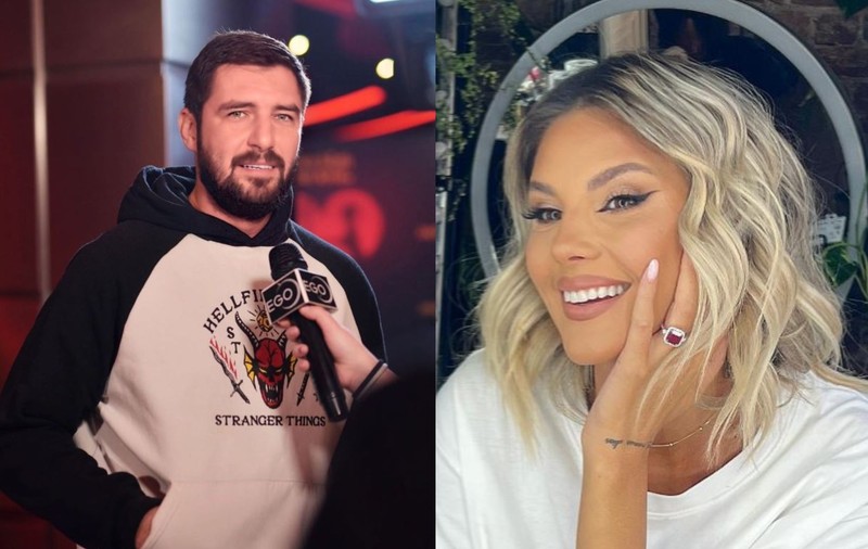 Ramona Olaru, nevoită să îi dea înapoi lui Cătălin Cazacu inelul de logodnă, după despărțire: „Mi se pare o prostie asta”. Cum se scuză el