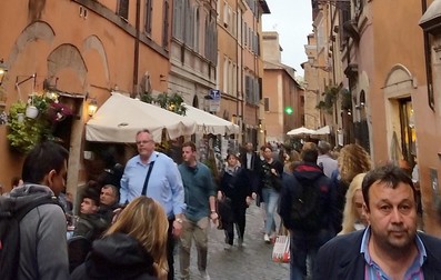 Animație în Trastevere