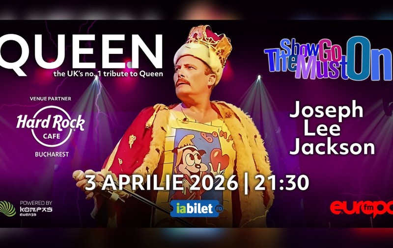 „The Show Must Go On” revine la București: tribut spectaculos Queen, pe scena Hard Rock Cafe