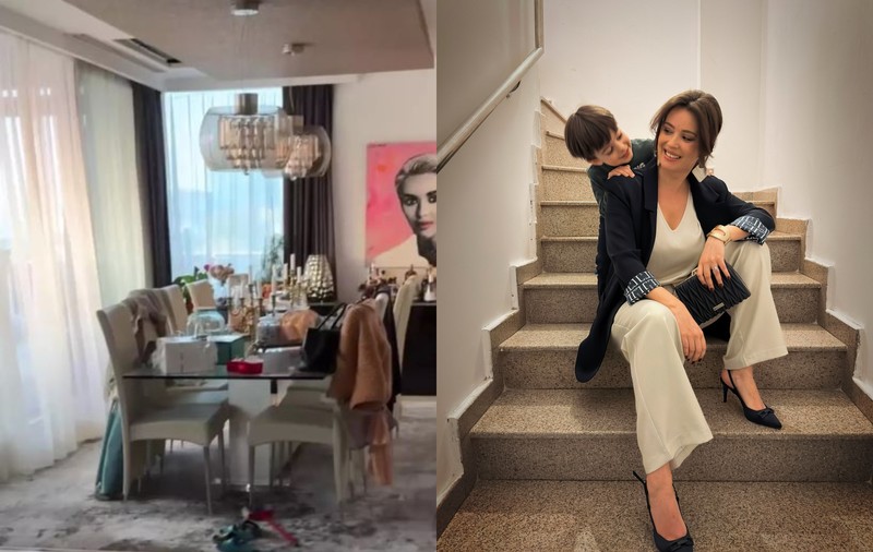 Imagini din casa Dianei Dumitrescu. Actrița și-a renovat recent locuința