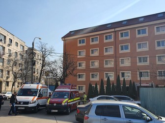Căminul de pe care s-a aruncat Alexandru. Foto: Răzvan Luțac