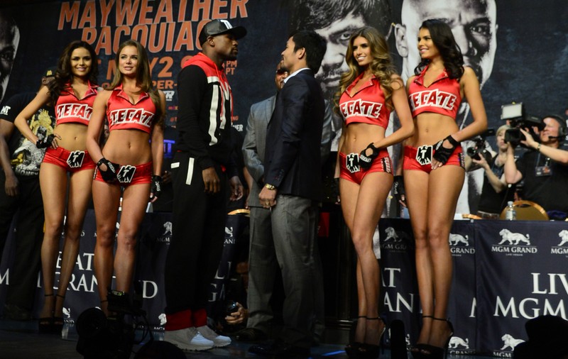 MAYWEATHER - PACQUIAO / Bombele sexy care vor urca în ring / FOTO