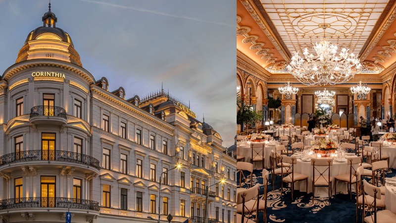Corinthia Grand Hotel din București, în topul Afar 2026 Foto: Facebook/ Corinthia Grand Hotel