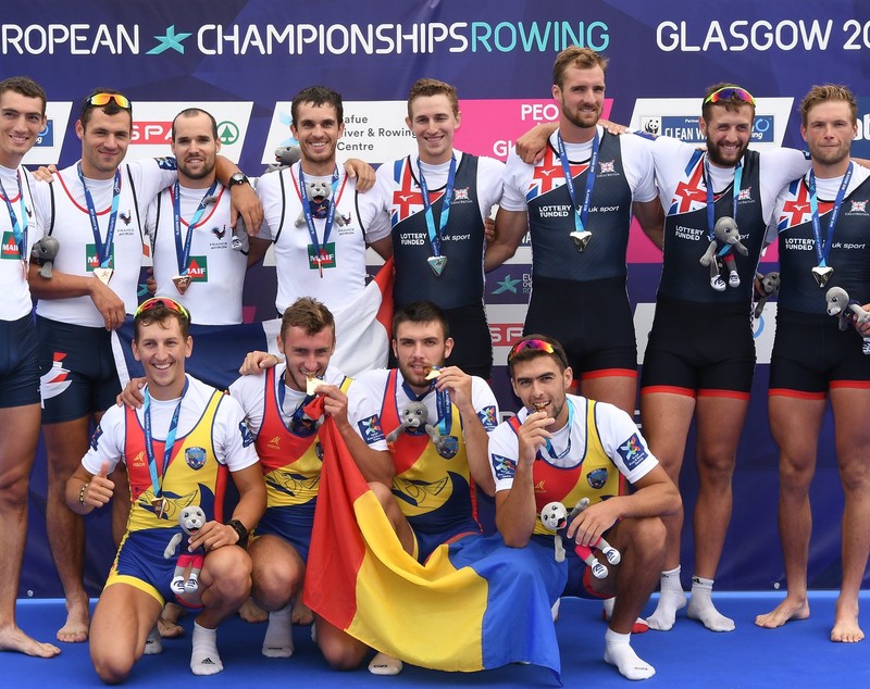 Campionatul European de canotaj 2018. România, primul loc în clasamentul pe medalii! | FOTO