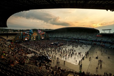 Președintele CJ Cluj susține că, pe Cluj Arena, „gazonul nu a fost schimbat aproape niciodată”.&nbsp;Foto: Hepta