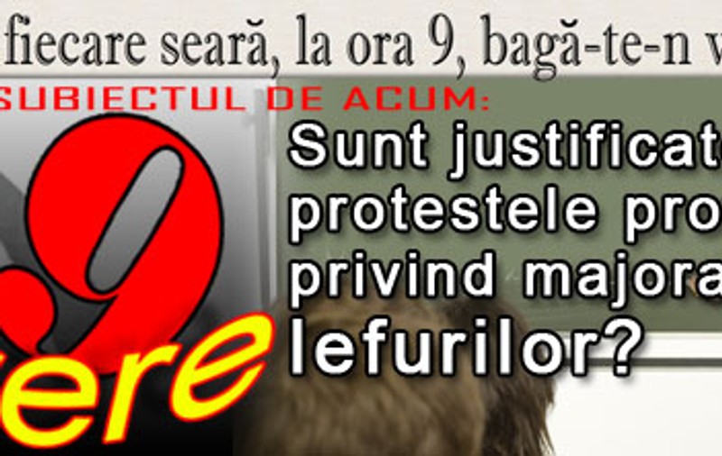 O 9 părere: Sunt justificate protestele profesorilor privind majorarea lefurilor? 